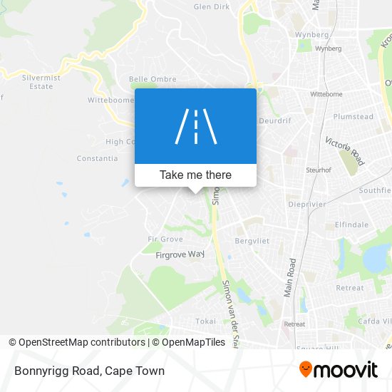 Bonnyrigg Road map