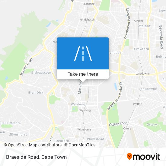 Braeside Road map