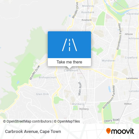 Carbrook Avenue map