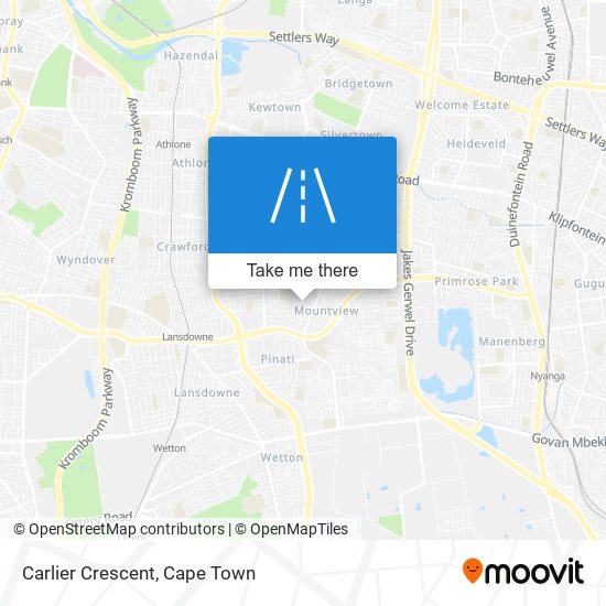 Carlier Crescent map