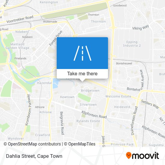 Dahlia Street map