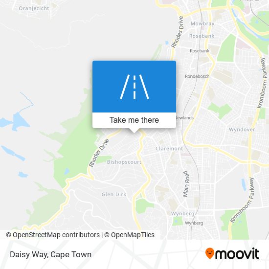 Daisy Way map