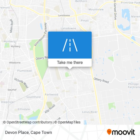 Devon Place map