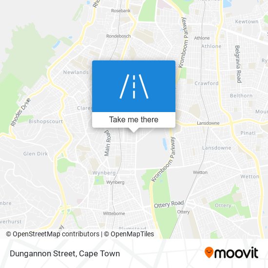 Dungannon Street map