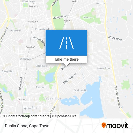 Dunlin Close map