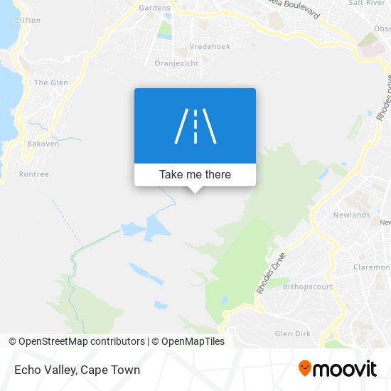 Echo Valley map