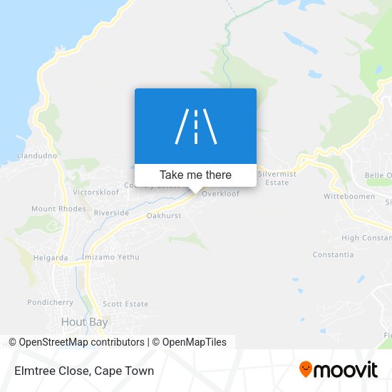 Elmtree Close map