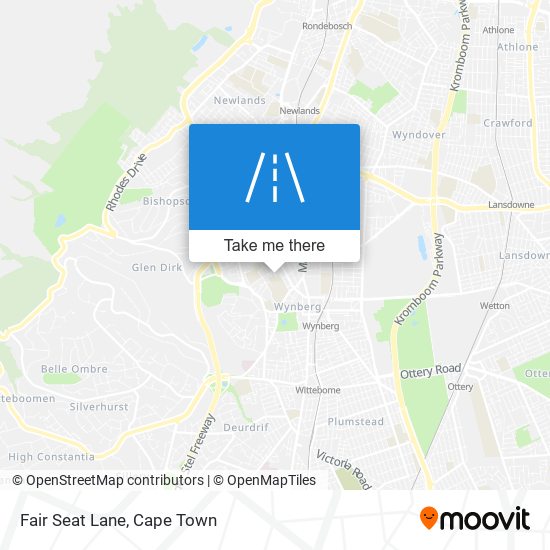 Fair Seat Lane map