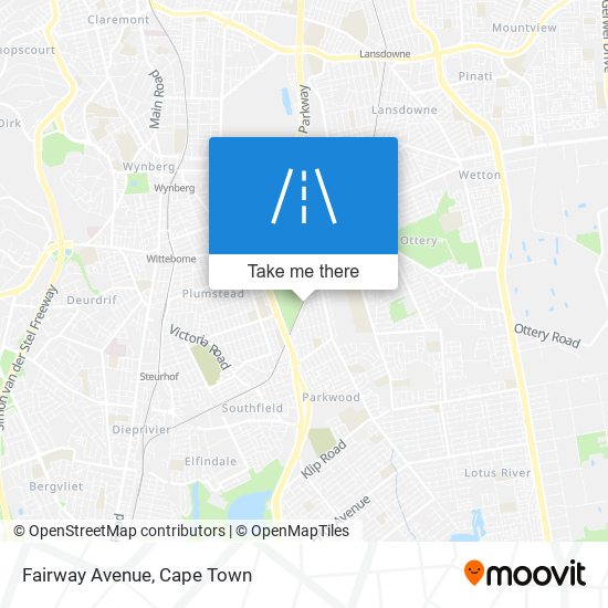 Fairway Avenue map
