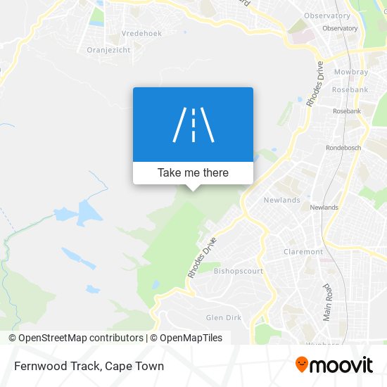 Fernwood Track map