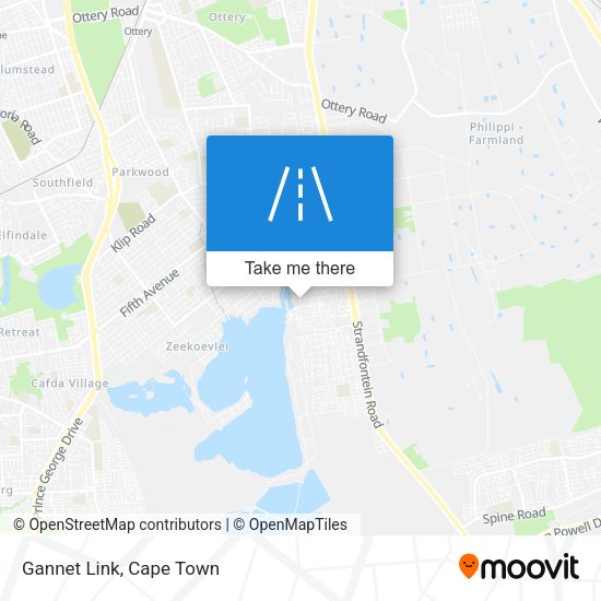 Gannet Link map