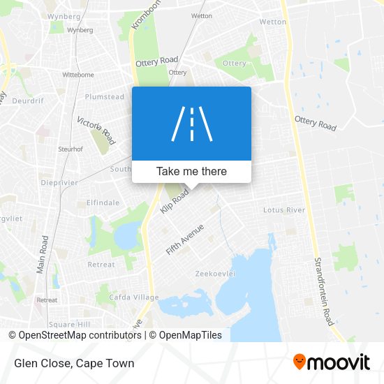 Glen Close map