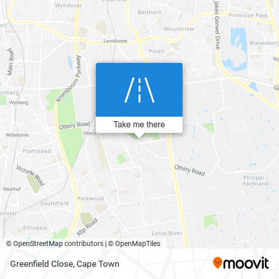 Greenfield Close map