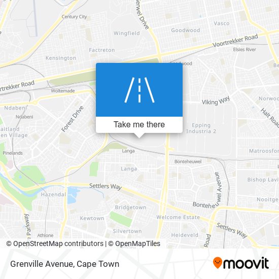 Grenville Avenue map