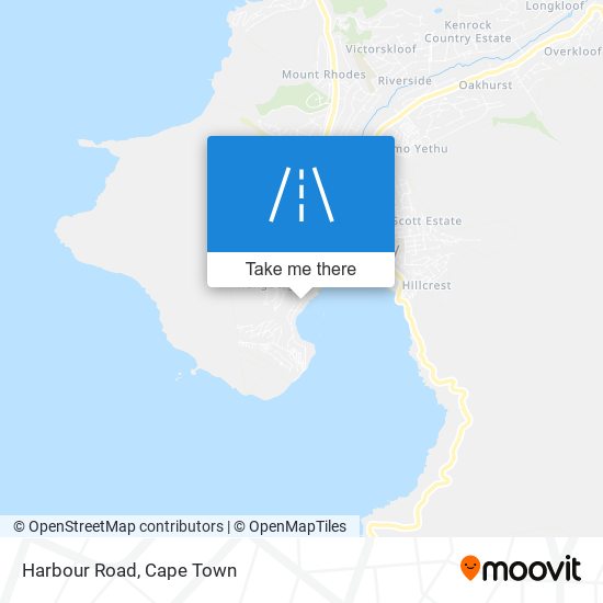 Harbour Road map