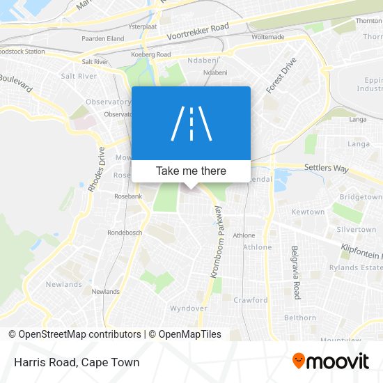 Harris Road map