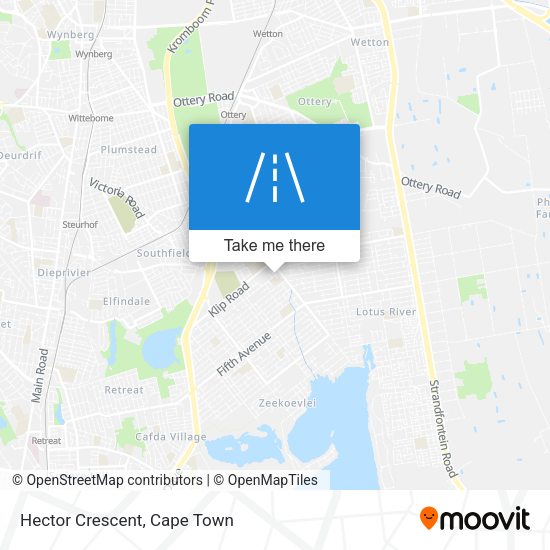Hector Crescent map