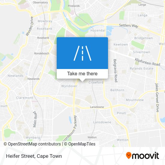 Heifer Street map
