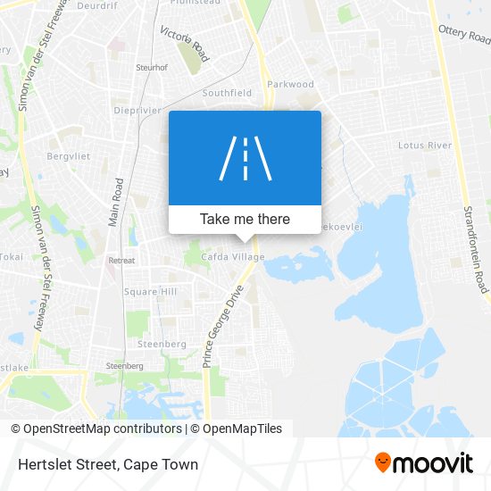 Hertslet Street map