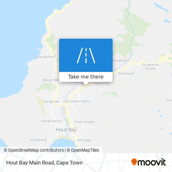 Hout Bay Main Road map