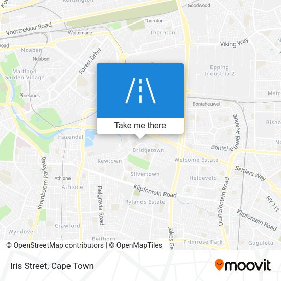 Iris Street map