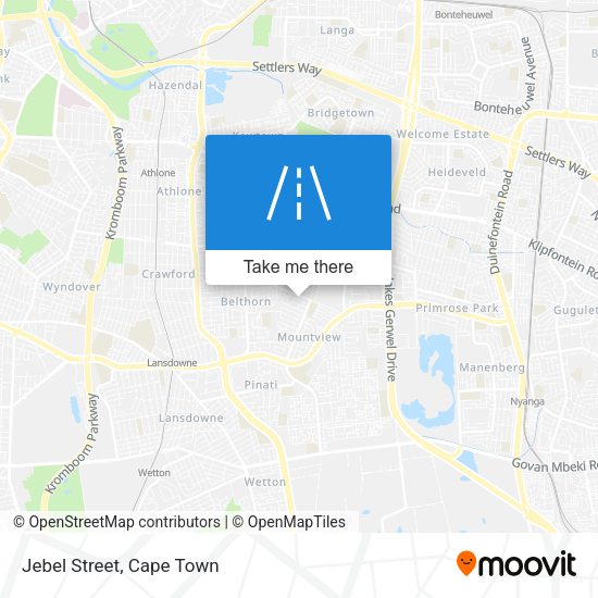 Jebel Street map