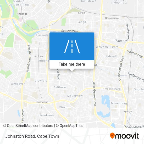 Johnston Road map