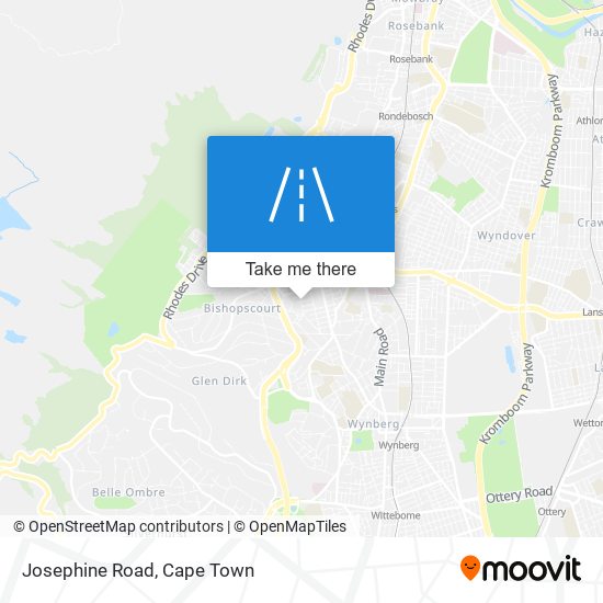 Josephine Road map