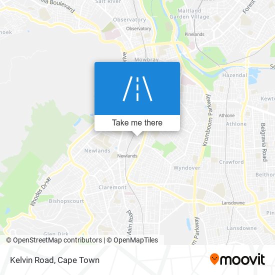 Kelvin Road map