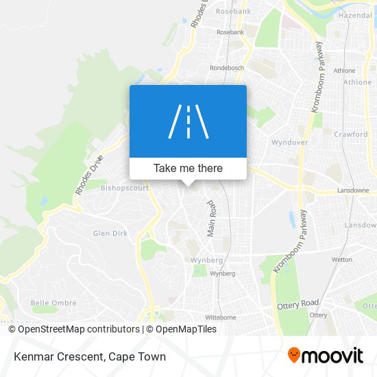 Kenmar Crescent map