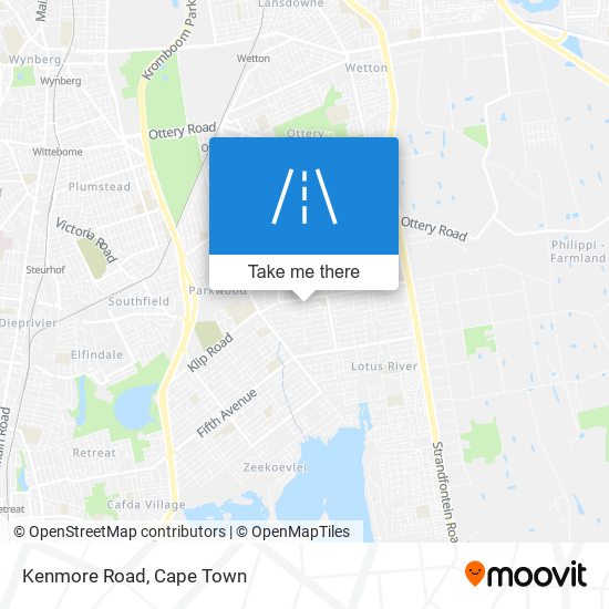 Kenmore Road map