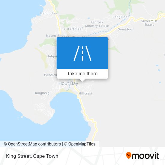 King Street map