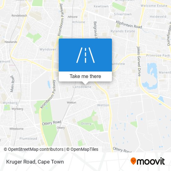 Kruger Road map