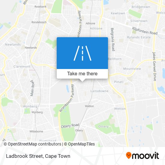 Ladbrook Street map