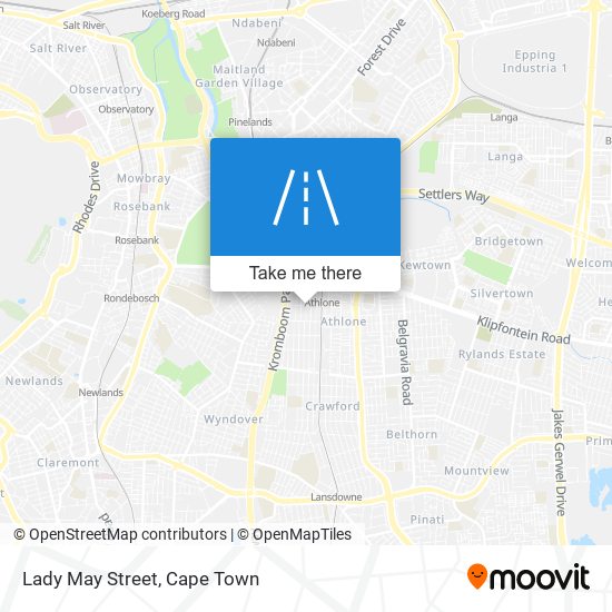 Lady May Street map