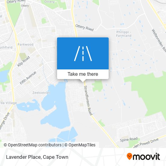 Lavender Place map