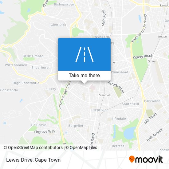 Lewis Drive map