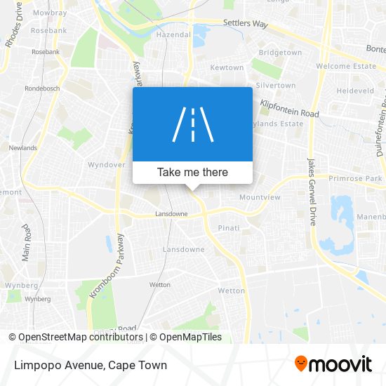 Limpopo Avenue map