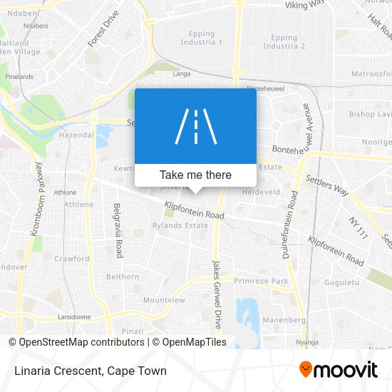Linaria Crescent map