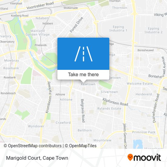 Marigold Court map