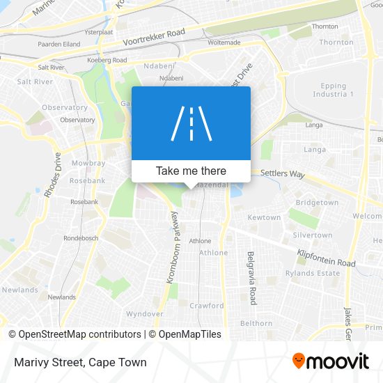 Marivy Street map