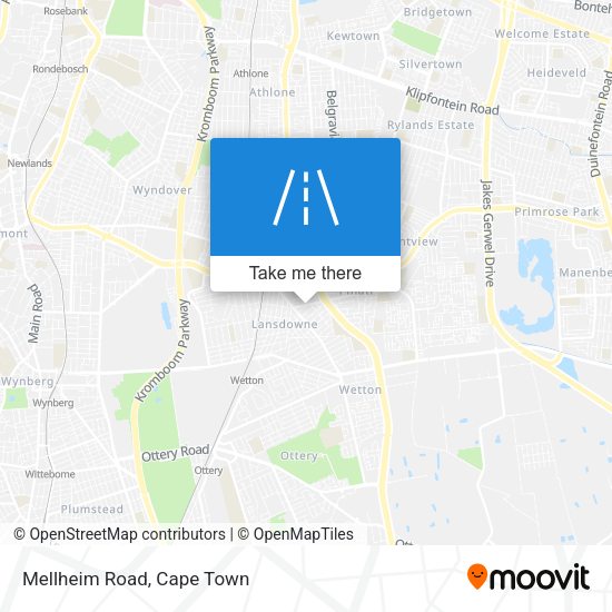 Mellheim Road map