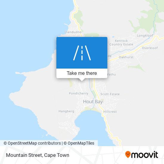 Mountain Street map