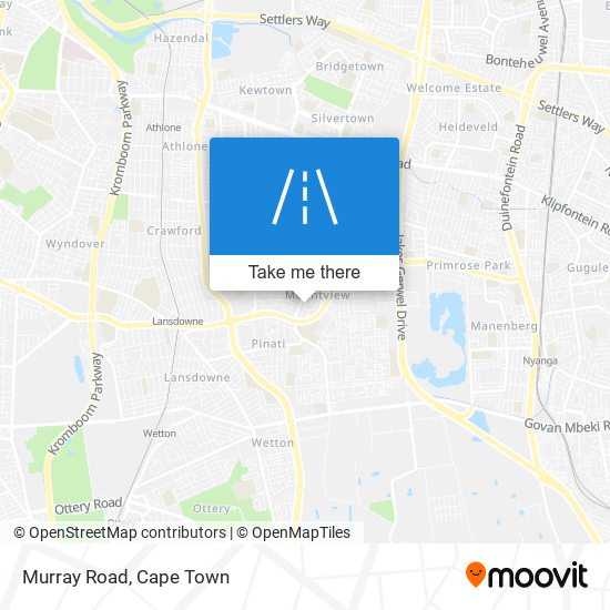 Murray Road map