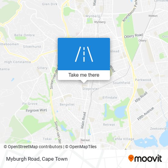 Myburgh Road map