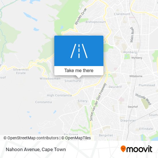 Nahoon Avenue map