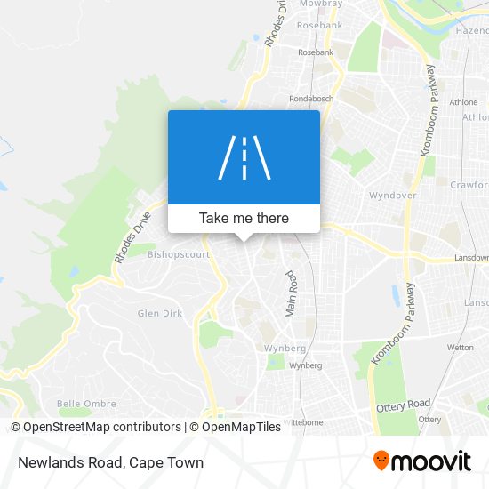 Newlands Road map