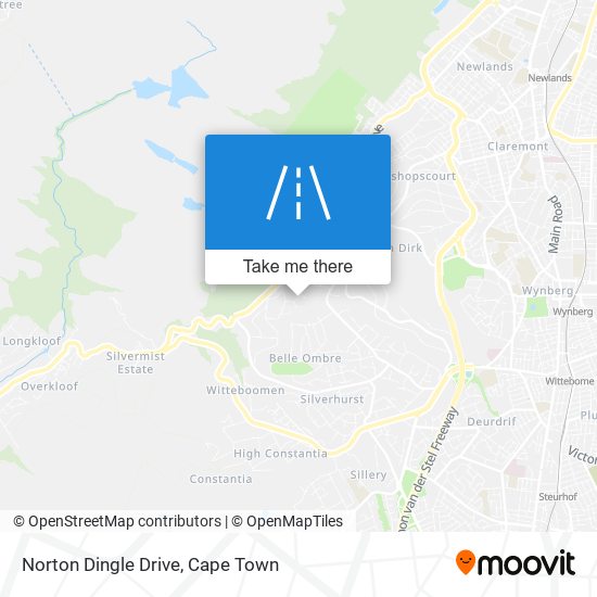 Norton Dingle Drive map