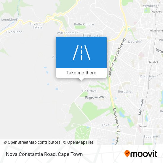 Nova Constantia Road map