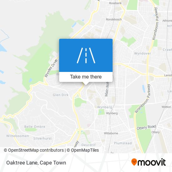 Oaktree Lane map